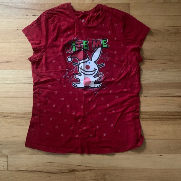Happy Bunny Bite Me Tee Shirt - XL - Picture 3 of 11